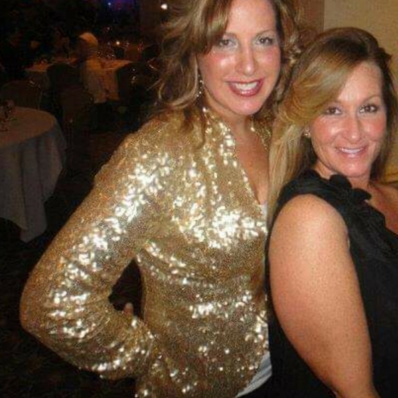 London Jean gold sequin jacket - Picture 7 of 7